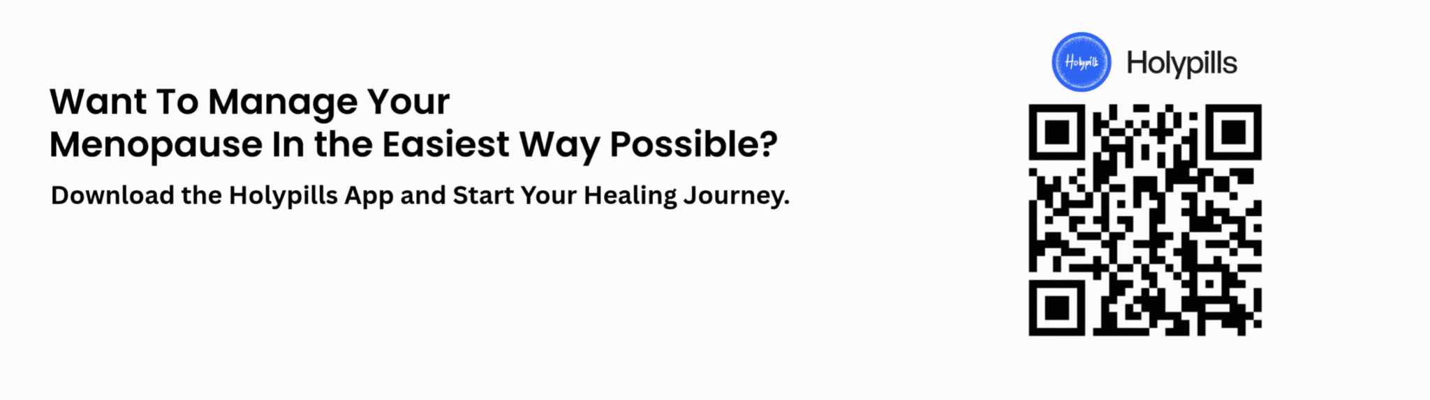 Download the Holypills App and Start Your Healing Journey. Scan the QR Now! 